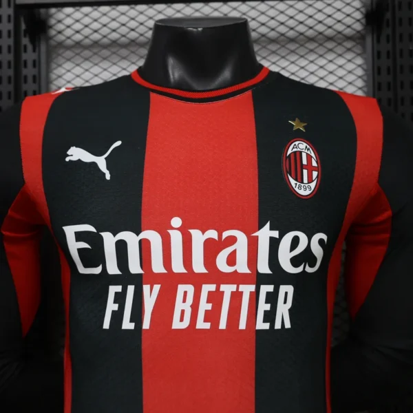 Maillot domicile AC Milan 26/27 – Version joueur